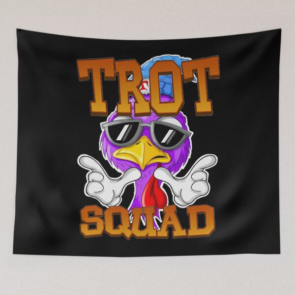 Item preview, 80s Thanksgiving Fall Gobble Happy Cute Trot Squad designed and sold by CalvinVanAuken.