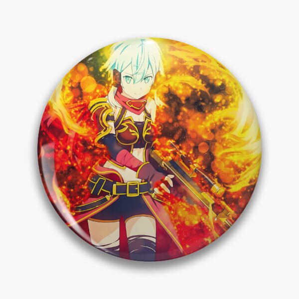 Artikelvorschau, Sinon, die flammende Scharfschützin aus Sword Art Online (Anime-Mädchen) entworfen und verkauft von thedarvills.