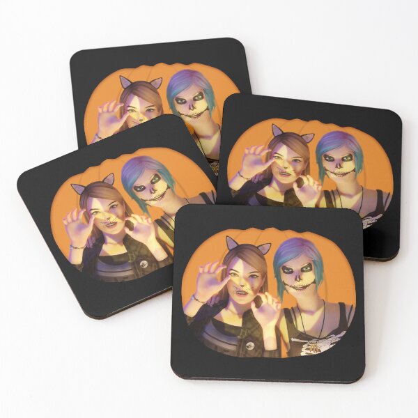 Item preview, Halloween with Chloe and Rachel designed and sold by IsaacWebb3D.