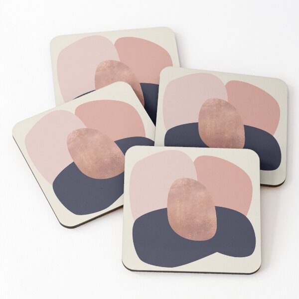 Item preview, Blue Rose Gold Harmony Abstractions designed and sold by Petra Lang.