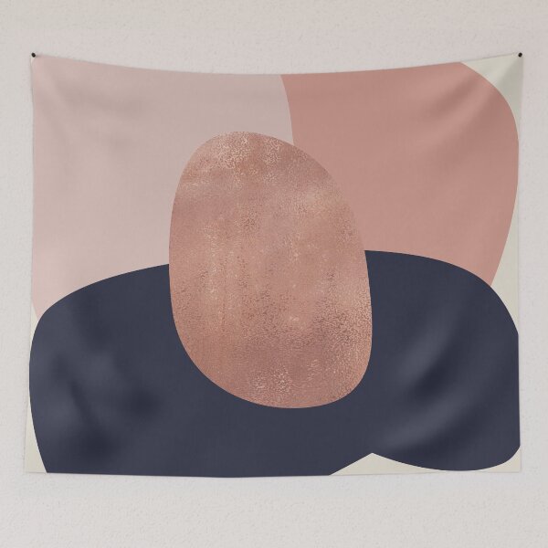 Item preview, Blue Rose Gold Harmony Abstractions designed and sold by Petra Lang.