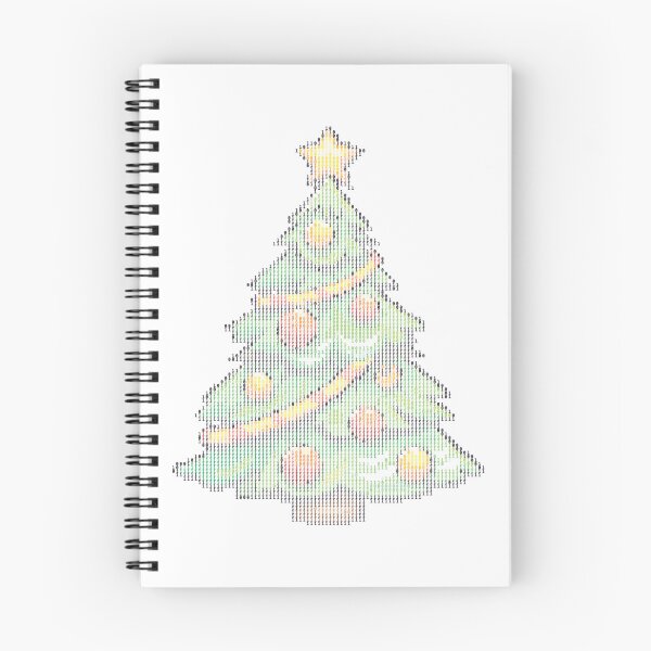 Item preview, Christmas Binary Tree ASCII Art Using Only  designed and sold by roofvirgeli.