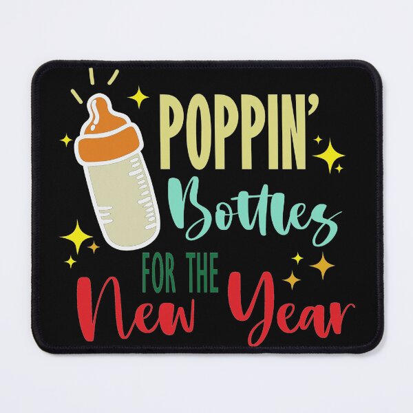 Item preview, Poppin Bottles For The New Year Baby Celebration Design designed and sold by Maniutek.