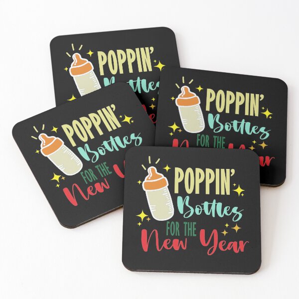 Item preview, Poppin Bottles For The New Year Baby Celebration Design designed and sold by Maniutek.