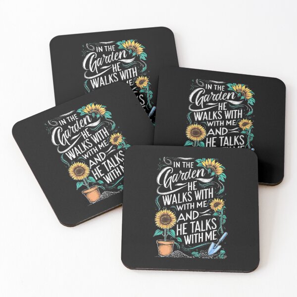 Item preview, In The Garden He Walks With Me And He Talks With Me Funny designed and sold by KathleenEliza.