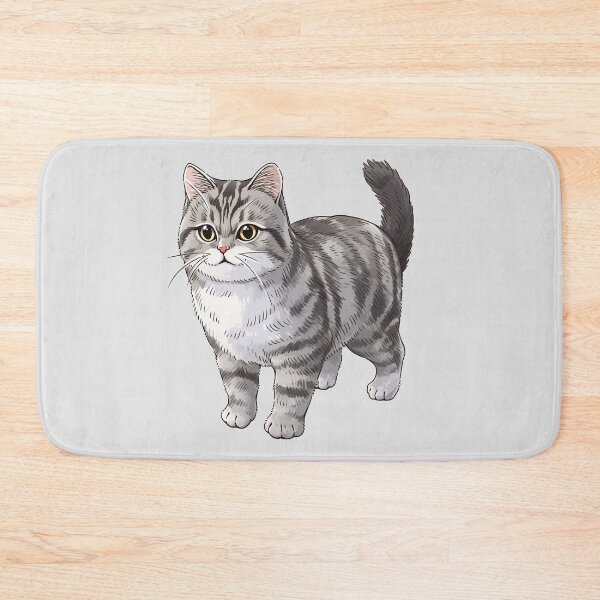 Item preview, Cute Grey Tabby Cat designed and sold by xiao xuans.
