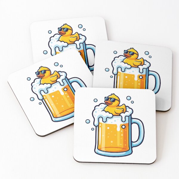 Item preview, Cool Duck in Beer Mug designed and sold by Imaginationbeyond.