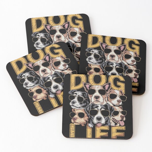 Item preview, Dog Life - Funny Dog Gangster  designed and sold by RoyTill0Art.