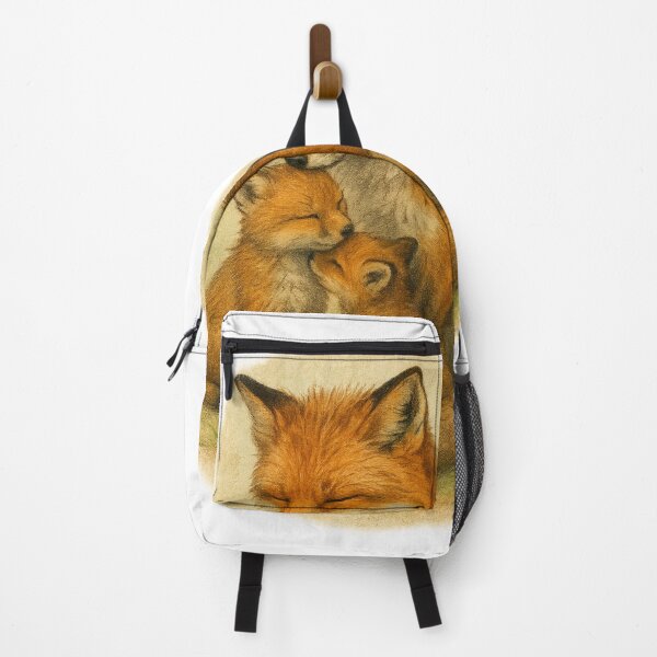 Item preview, Fox Mother & Pups – Natural Wildlife Art designed and sold by kimkosovo.