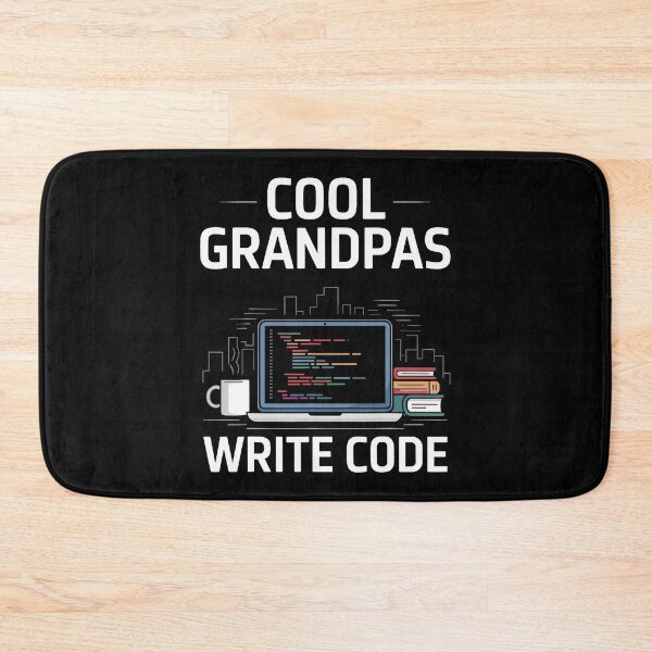 Item preview, Cool Grandpas Write Code Funny Programmer Coding designed and sold by JanieLucia.