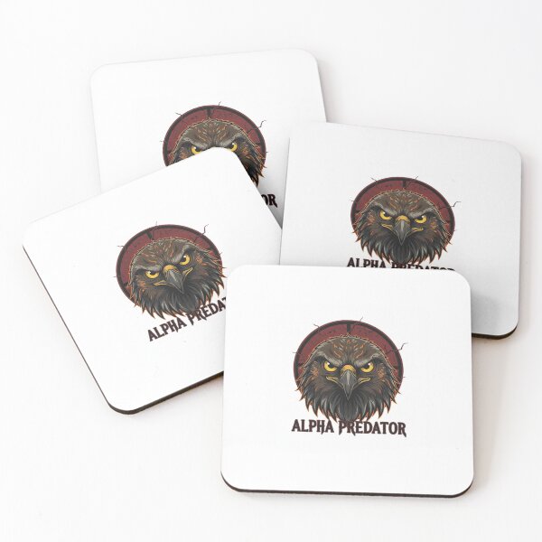 Item preview, Alpha Predator Eagle Mascot Design | Fierce Hawk Head Logo designed and sold by Satpura punti baba .