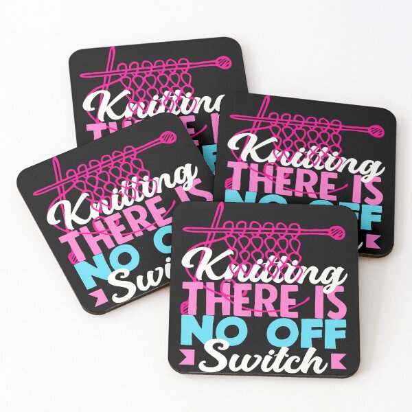 Item preview, Knitting There Is No Off Switch Hobby Knitter Knitting designed and sold by MindyMarianela.