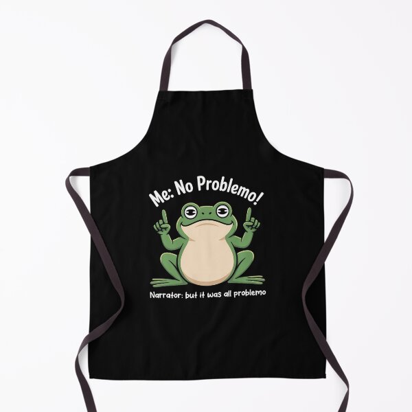 Item preview, Funny Frog Me No Problemo Narrator But It Was All Problemo designed and sold by MarcellaTerri.