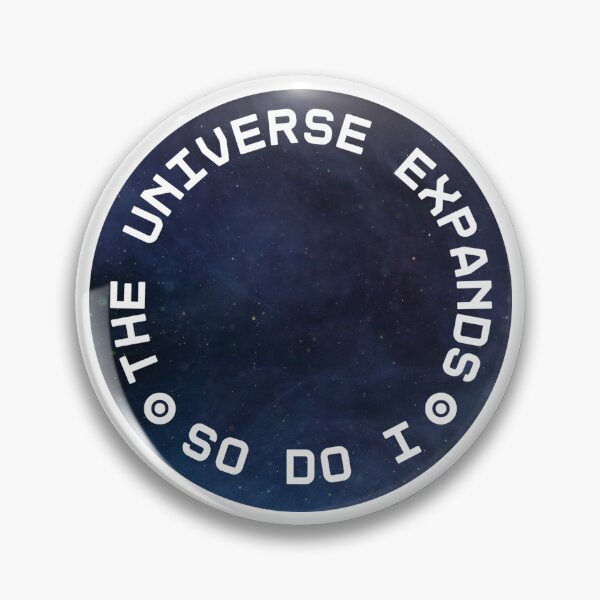 Artikelvorschau, Das Universum dehnt sich aus. Ich auch. Blau entworfen und verkauft von Lucky Arts With Love.