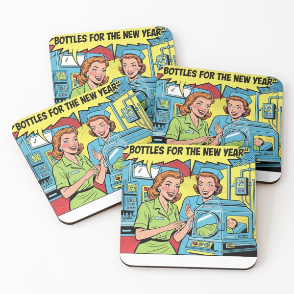 Item preview, How Many Poppin Bottles For The New Year designed and sold by coloredInk89.