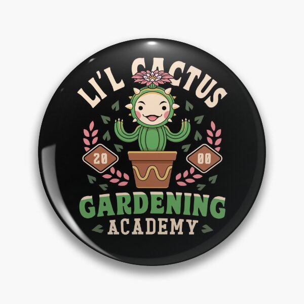 Item preview, Lil Cactus Gardening Academy designed and sold by Lagelantee.