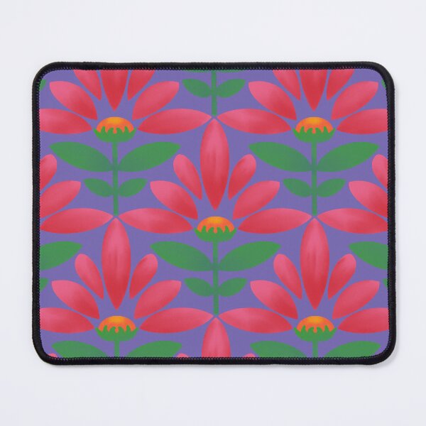 Item preview, Retro Flower Pattern designed and sold by Coastal Garden Design Studio.