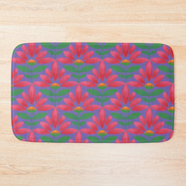 Item preview, Retro Flower Pattern designed and sold by Coastal Garden Design Studio.