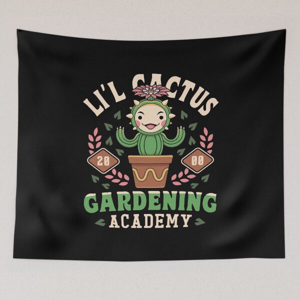 Item preview, Lil Cactus Gardening Academy designed and sold by Lagelantee.