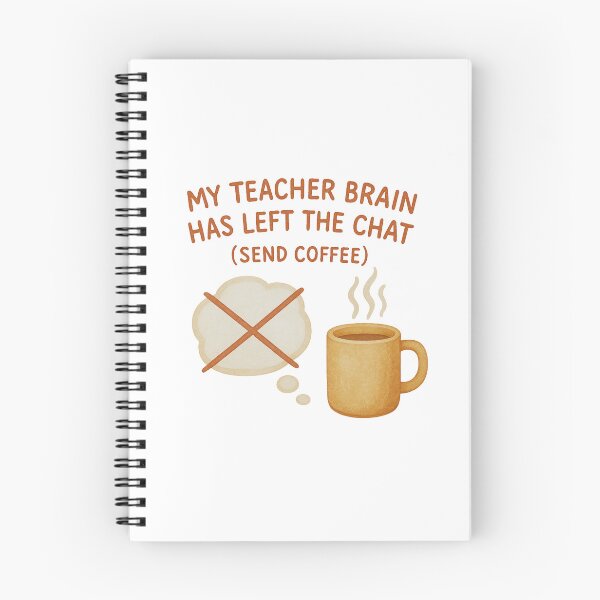 Item preview, Funny Teacher Coffee Minimal Watercolor Left The Chat designed and sold by Just You Tee | Say It Loud, Wear It Proud.
