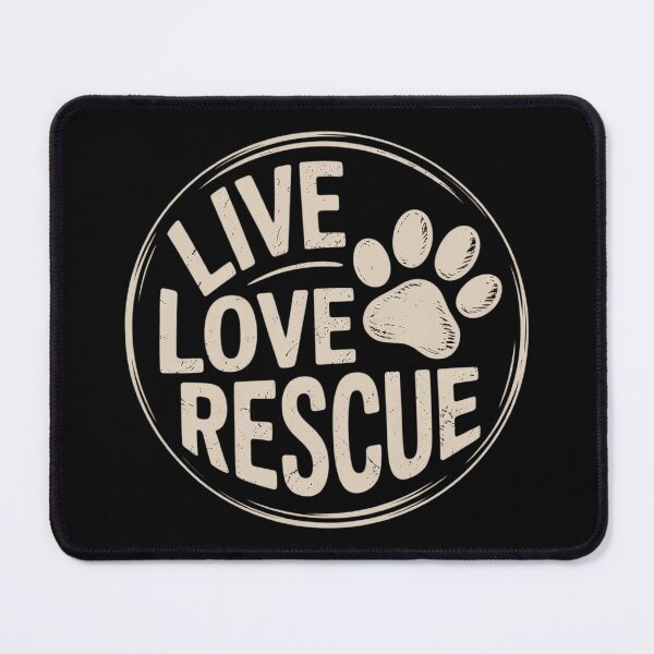 Item preview, Live Love Rescue - Dog Lover Adopt a Dog Adoption  designed and sold by RuthGAArt.
