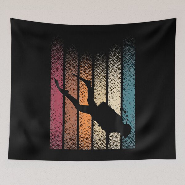 Item preview, Vintage Retro Scuba Diver designed and sold by MindyMarianela.