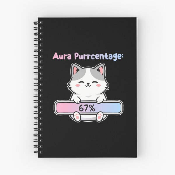 Item preview, 67 Funny Cat Aura Energy At Six Seven Meme Gen Z Alpha designed and sold by MarcellaTerri.