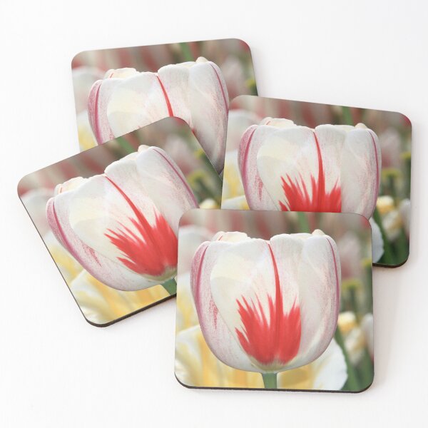 Item preview, Tulip Red and White designed and sold by ParisPoet.