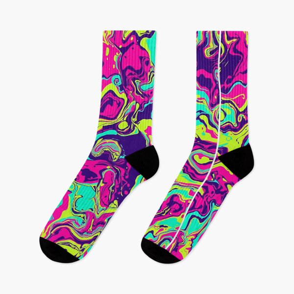 Item preview, Maximalist Neon Swirl Statement Art designed and sold by sjnawiti.