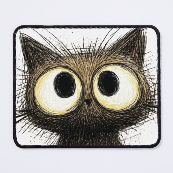 Item preview, Messy cat designed and sold by toriodesigns.
