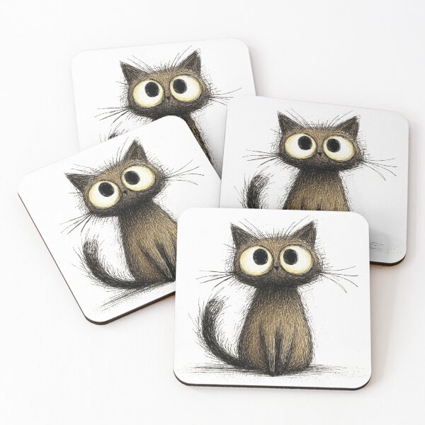 Item preview, Messy cat designed and sold by toriodesigns.