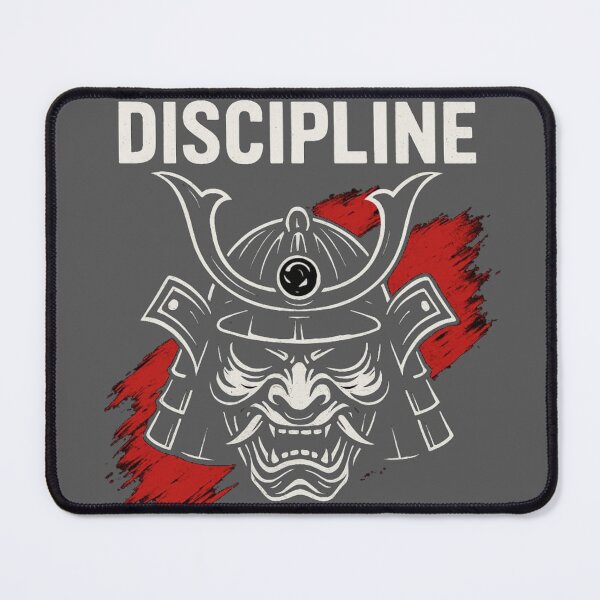Item preview, Samurai Discipline Over Chaos T-Shirt | Warrior Mindset Gym Tee designed and sold by KDesignCrafts.