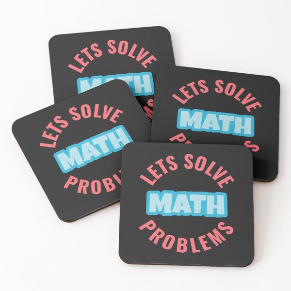 Item preview, Lets solve Math problems funny designed and sold by Think4Prints.