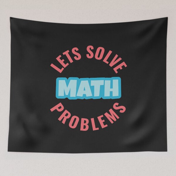 Item preview, Lets solve Math problems funny designed and sold by Think4Prints.