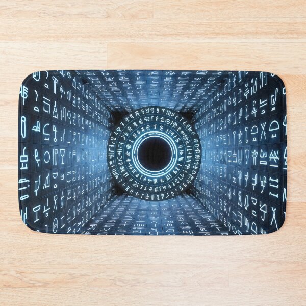 Item preview, 3D Perspectives, Cyberpunk Egyptian Hieroglyphics, Symmetrical Textures (image size 8320x12480) designed and sold by Digital-Davinci.