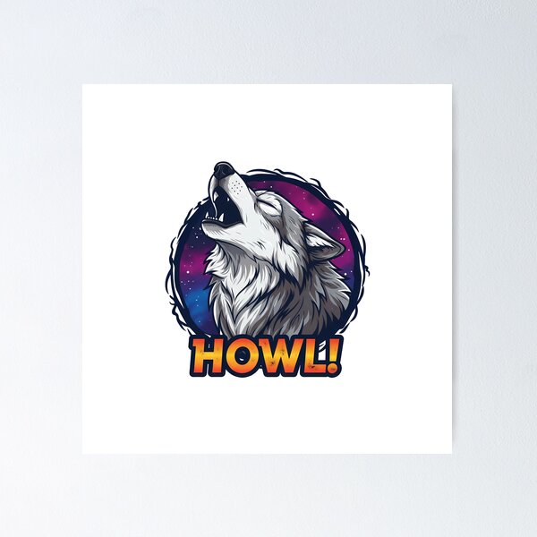 Item preview, Howl Wolf designed and sold by SakuraGraphia.