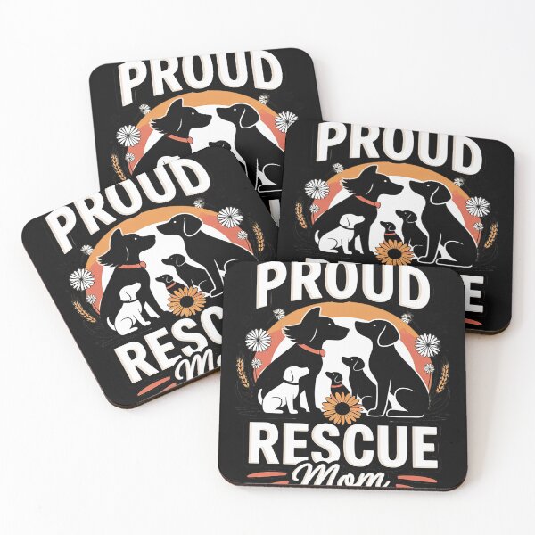 Item preview, Proud Rescue Mom Dog Rescue  designed and sold by RuthGAArt.