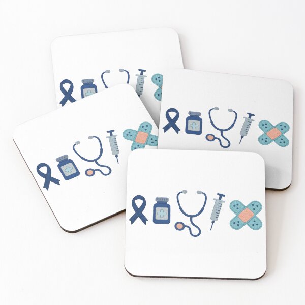 Item preview, Medical Embroidery Icons – Stethoscope, Syringe, Bandage & Awareness Ribbon Design for Nurses & Healthcare designed and sold by PrintedWithSoul.