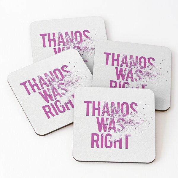 Item preview, thanos was right designed and sold by audreymoss3.