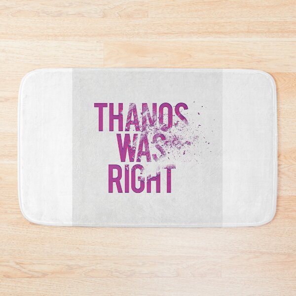 Item preview, thanos was right designed and sold by audreymoss3.