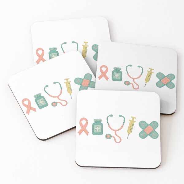Item preview, Medical Embroidery Icons – Stethoscope, Syringe, Bandage & Awareness Ribbon Design for Nurses & Healthcare designed and sold by PrintedWithSoul.