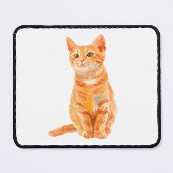 Item preview, Copy of Orange Tabby Cat Portrait, For Orange Cat Lover designed and sold by xiao xuans.