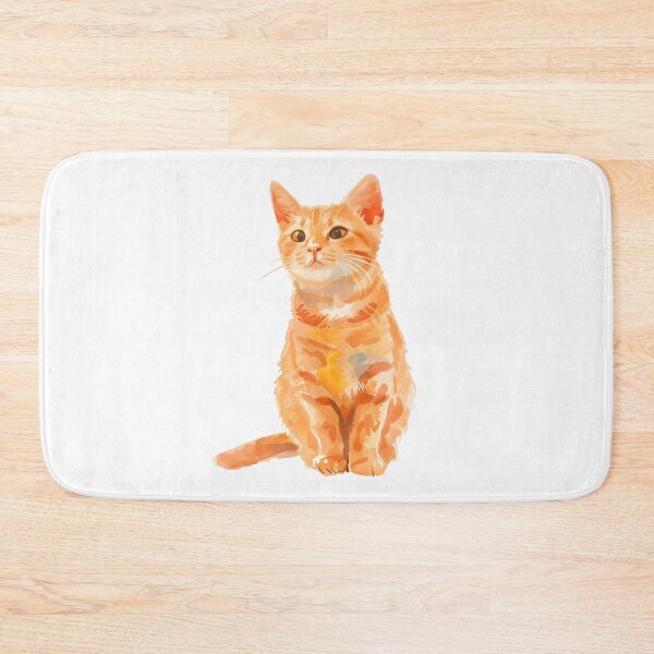 Item preview, Copy of Orange Tabby Cat Portrait, For Orange Cat Lover designed and sold by xiao xuans.