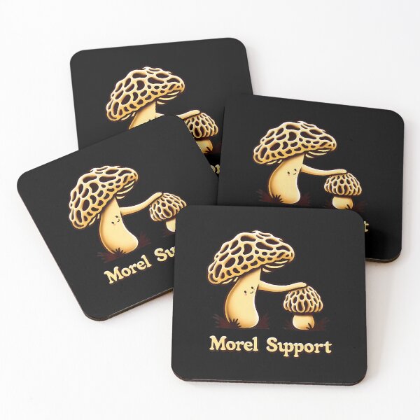 Item preview, Morel Mushroom Joke Morel Support Mycologist Mycology Pun designed and sold by LynneMarisa.