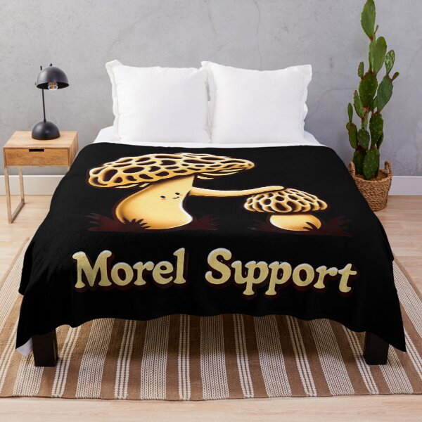 Item preview, Morel Mushroom Joke Morel Support Mycologist Mycology Pun designed and sold by LynneMarisa.
