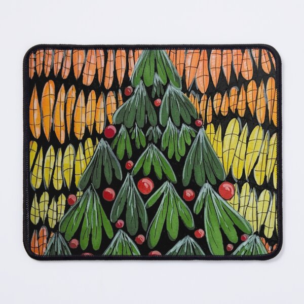 Item preview, Geometric Christmas Tree - Hand Drawn Marker Art designed and sold by StudioWenti.