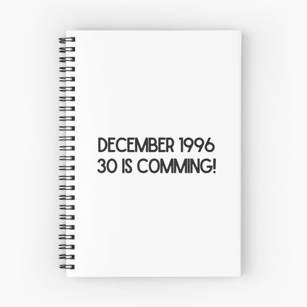Item preview, December 1996 – 30 Is Coming Retro Birthday Design designed and sold by luckyhue.