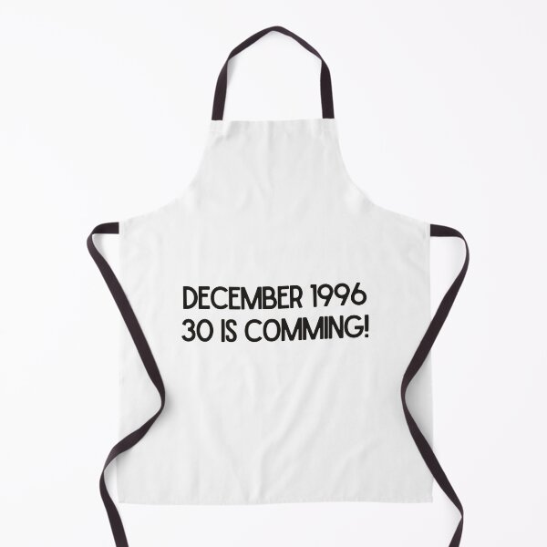 Item preview, December 1996 – 30 Is Coming Retro Birthday Design designed and sold by luckyhue.