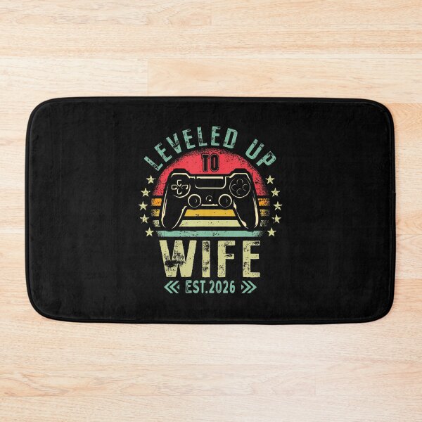 Item preview, Leveled Up To Wife 2026 Newly Married Gamer Promoted To Wife designed and sold by LynneMarisa.