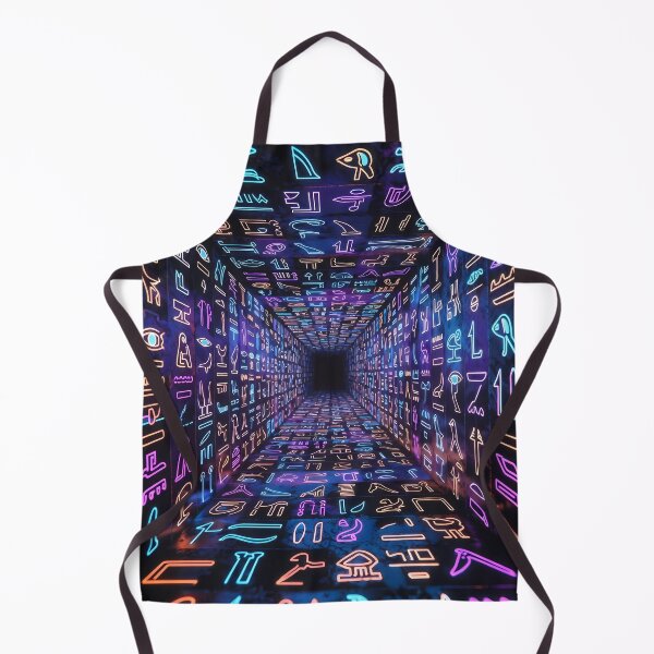 Item preview, 3D Perspectives, Cyberpunk Egyptian Hieroglyphics, Symmetrical Textures (image size 8320x12480) designed and sold by Digital-Davinci.